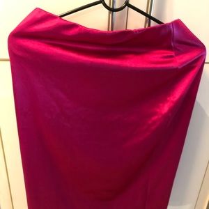 Forever 21 pink metallic skirt
